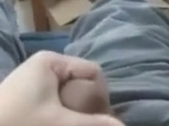 Pants on then off pantyhose cum