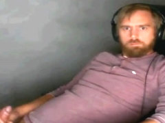 swedishGUy stroking his cock