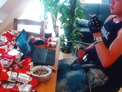 Smoking and jerking in the morning