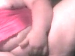 getting off with pearl necklace