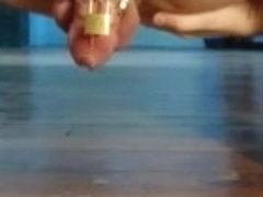 Chastity Milking and Orgasm