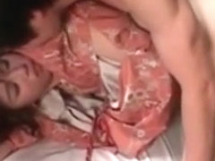 Japanese Sweet Geisha Gets Craving Twat Licked From Behind