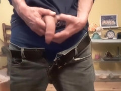 A good piss after a long hot wank session #7