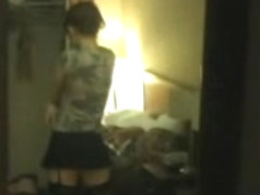 Hidden cam watches  young slut getting ready for date. enjoy