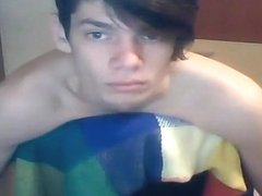 Exotic male in hottest handjob, amateur homosexual sex video