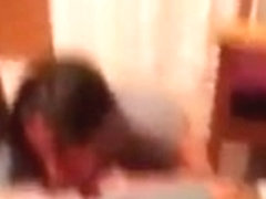 Lesbian fun in church