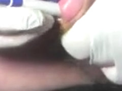 Pen urethal sounding man