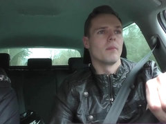 german hitch-hiker girl destroyedsx pick up and fuck in public and car