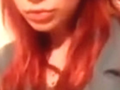 girl fingers with her freshly shaved pussy