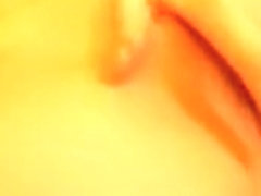 Big boobed GF pleases herself with her favourite sex-toy