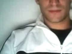 Straight guys feet on webcam #394