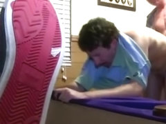 Nasty straight teen turns twink