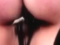 Busty blonde mistress and her slave having some fun