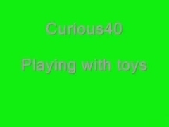 Playing with our toys. Shes so lustful that babe needs 2 and my penis