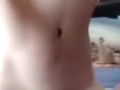 Drop-dead gorgeous asian plays with pussy