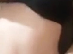 girl playing with her tits