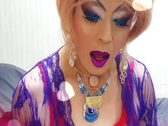 sissy girl sexy makeup after smoking hot2