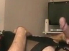 CROSSDRESSER NEW BLACK THONG AND BRA... FOR FREE!!!