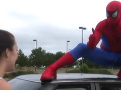 Spiderman bulging