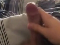 Uncut Dick Masturbation