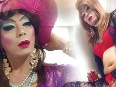 sissy niclo sexy makeup after masturbation6