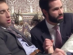 Big dick gay anal sex and facial