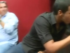 Huge amateur gay suck off party