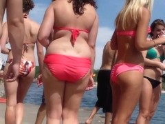 Candid Beach Bikini Butt Ass West Michigan Booty Go Fish