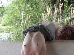 Casual Masturbation On A Trail | freckledRED