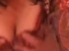 My wifes beautifull boobs pops out while i nail her hard doggy style