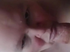 Cum in her mouth, can I swallow now please,Daddy?