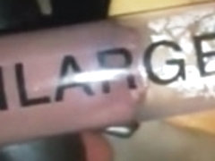 NICE FAT COCKRING AND VACUUMPUMP SEXTOY DIRTY GARDENBOY