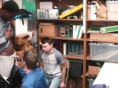 Shoplifting twink spunky