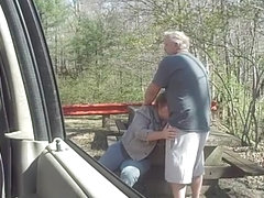 70yr old park slut