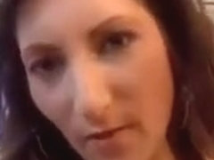 European busty girlfriend blows me after watching porn