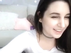 Hot Sexy Brunette Babe Goes Solo For Dildo Part 02