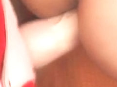 Blonde Tranny & Strapon girl fucking guy