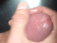 HD Close up jacking my cock with squirting hot 2