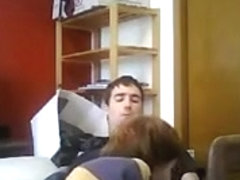 Getting a blowjob from a friend