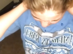 Met This Slut On Tinder And Came All Over Her Face