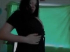 Breasty Dark Brown Girlfriend with Massive Pointer GFs Performs Orall-Service Sex