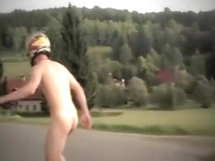 In Public 10  Skating Naked