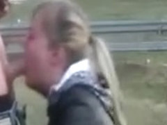 crazy public blowjob