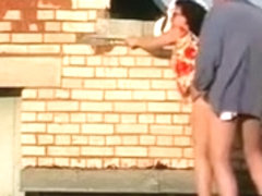Amateur Couple Fucking On Roof