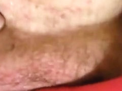 Hairy Chubby Wife Masturbates