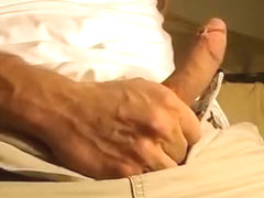 3-day load jerked out of my dick