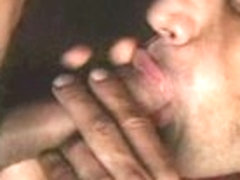 Crazy male pornstars Lucas Foz and Luis Casas in incredible blowjob, rimming gay adult clip