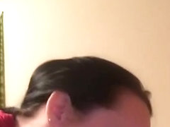 Sucking my cock like a porn star