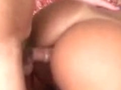 Tall Brazilian sheboy fucking with a fellow on the porch