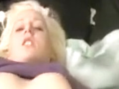 Beautiful blonde gets a stiff dick in her shaved cunt POV style